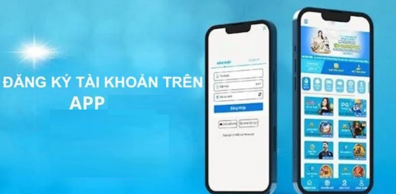 Quy trình đăng ký free trên app di động